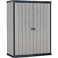 Geräteschrank Kunststoff Wetterfest Wasserdicht Keter Gartenschrank DUOTECH Holz-Optik 1500 Liter