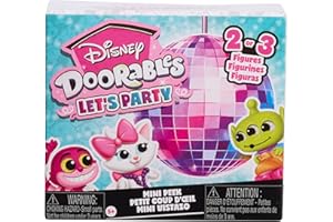 Just Play Mini-Figurines festives Disney Doorables à Collectionner, Figurines de 3,8 cm de Haut, emballages mystères, Jouets pour Enfants de 5 Ans et Plus
