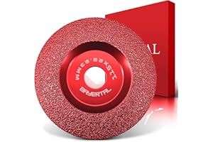 BAYERTAL® Diamantschleifscheibe Gewölbt 115 mm x 22,23 - Für Granit, Marmor, Stein, Fliesen - Diamantscheibe - Industrie Diamanten beschichtet - Sedion Premium Qualität - Diamantschleiftopf Ø 115mm