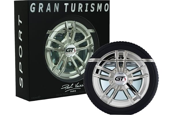 Eau de Toilette pour Homme - Coffret GRAN TURISMO GT SPORT - Vaporisateur Spray - Parfum Boisé, Fruité - 100ml - by PAUL VESS - Cadeau pour homme - fête des pères
