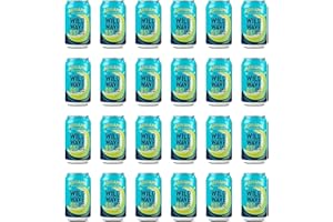 TWELVE GREEN BOTTLES Adnams Wild Wave 0.5% Vegan Friendly Cider Cans 330ml - Pack of 24