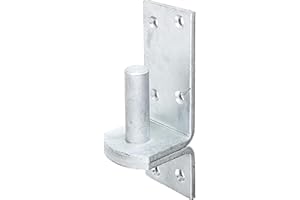 Alberts 311308 Kloben auf Platte | in den Ausführungen mit DI oder DII-Haken | feuerverzinkt | Dornmaß Ø20 mm | Platte 167 x 60 mm