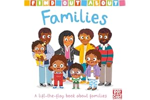 Families: A lift-the-flap board book about families