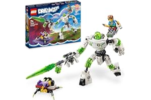 LEGO 71454 DREAMZzz Mateo et Z-Blob Le Robot, Jouet avec Grande Figurine Robot et Minifigurines Jayden et Mateo, Jeu d'Aventure Imaginatif Basé sur la Série TV, pour Enfants 7 Ans