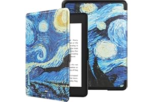 VOVIPO Case for 6.8” Kindle Paperwhite 11th Generation 2021- Premium Lightweight Book Cover with Auto Wake/Sleep for Amazon Kindle Paperwhite 2021 Signature Edition E-reader-Starry Sky
