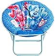 IDEA NUOVA Nickelodeon Blues Clues Toddler 19” Folding Saucer Chair with Cushion, Ages 3+, Polyester