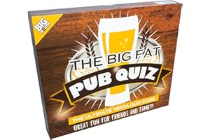 BIG MOUTH Big Fat Pub Quiz: Ultimate Trivial Party Game for Family & Friends