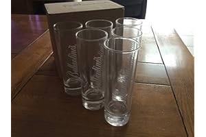 BALLANTINE'S Ballantines Lot de 6 Verres Long Tube