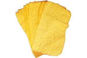 Jantex e943 Dusters, amarillo (Pack de 10)