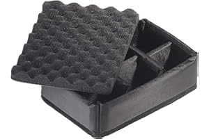 B&W International - variable Facheinteilung für unseren Robusten Outdoor Transportkoffer - Typ 1000, Schwarz