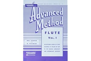 RUBANK PUBLICATIONS Rubank Advanced Method - Flute Vol. 1 (Rubank Educational Library No. 95) (Rubank Educational Library No. 95, 95)
