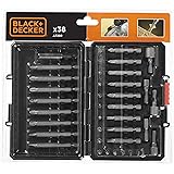 BLACK+DECKER A7202-XJ Set per Avvitare, 38 Pezzi, Set di 38