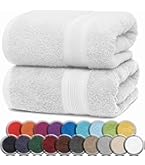 herzbach home Luxe handdoek Douche handdoek Set van 2 Premium kwaliteit 100% katoen 70 x 140 cm (zandgrijs