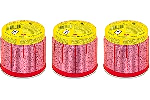 Lot de 3 Cartouches de Gaz Combustible Rothenberger Industrial C200 Supergas, avec Système de Verrouillage du Gaz Intégré