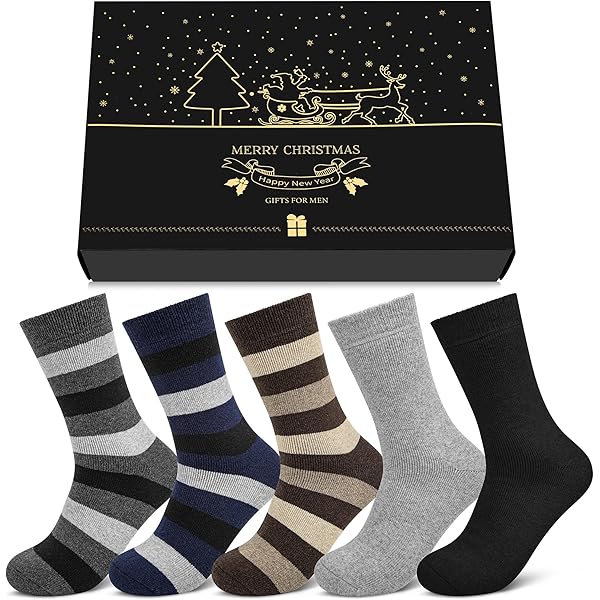 Lot De 5 Paires De Chaussettes En Laine Pour Femme, Chaussettes D