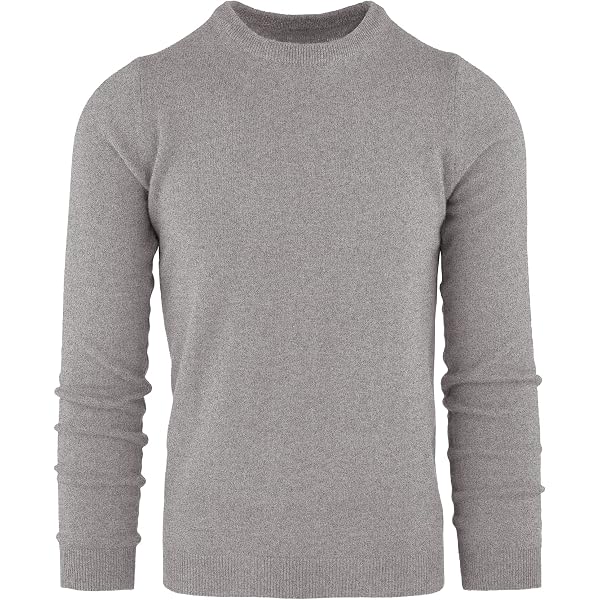 Maglia In Cashmere 100% Per Uomo | Collo A V, Manica Lunga, Regular Fit | Tessuto Morbido E Resistente Al Pilling