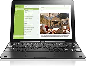 Lenovo Miix 300 (80NR0022UK) Tablet PC (Intel Atom, 2GB RAM, 32GB Storage, Windows 10) Black, 10.1-inch