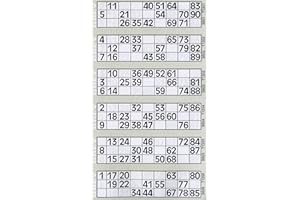 BINGO HOUSE Thomas & Anca Club Supplies Ltd 12000 12 to View Bingo Flyers Bingo Tickets (Grey)