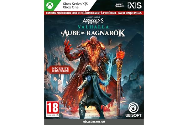 Assassin's Creed Valhalla Extension l'Aube du Ragnarok, Code de Telechargement dans la Boite, Xbox Series X