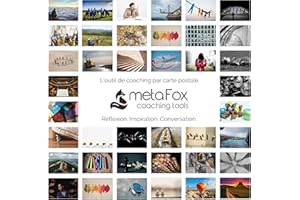 metaFox | Pack de cartes postales Grandir ensemble | 52 cartes pour le coaching et consolidation d'équipe