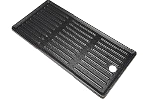 ‎CHAR-BROIL Char-Broil 140008 - Grillplatte für 3 Brenner - Grills, Schwarz