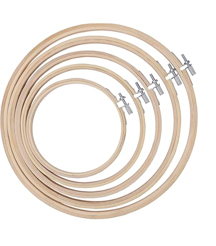 Cornice Da Ricamo Creativ Marrone - Per Artigianato E Hobby, Multiuso - Foto 8