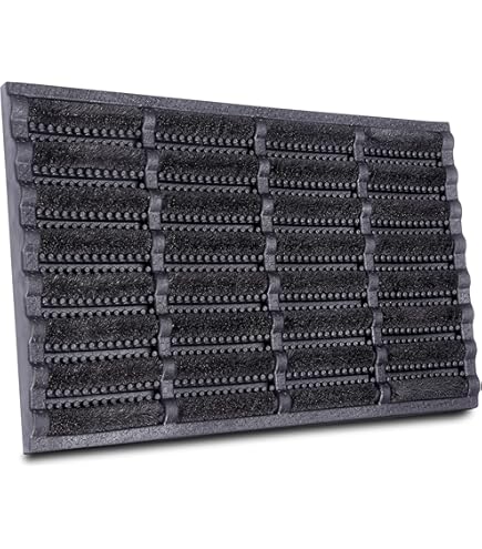 Schoonloopmat Velura grijs 40x60 cm kopen