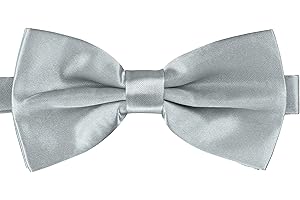 BomGuard Nœud papillon hommes - pour smoking, avec crochet,déjà lié et réglable