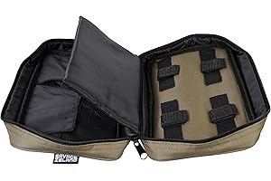 Savage Island Carp Fishing 2 Rod Buzzer/Buzz Bar Bag Pouch Bite Alarm Bank Stick Rest