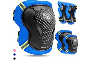 FAYITING Rodilleras y Coderas Niño Patinaje, Patines, Rodilleras para Niños Protecciones Patines Niño Rodilleras Patines Niño Rodilleras y Coderas Niño