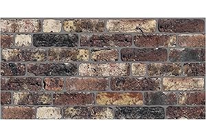 IZODEKOR - Panneaux muraux 3D en polystyrène imitation pierre - Pour cuisine, salle de bains, balcon, chambre à coucher, salon, mur arrière de cuisine et terrasse - Café magique