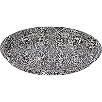 Stampo Pizza In Pietra Antiaderente - Tondo 36cm Per Forno, Colore Antracite - Foto 9