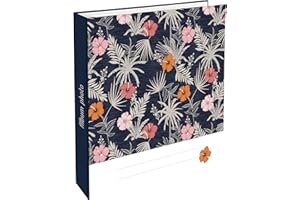 WEB2O Album Photo Grand Format - 500 Photos - 10x15 cm - Collection Flower