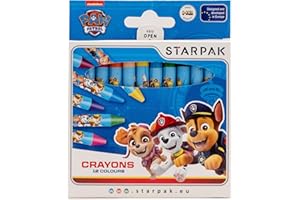 YLSHGXFC Paw Patrol Spielfiguren, Wachsmalstifte Set mit 12 Farben, Spiele für Kinder 3 Jahre, Geschenkidee Geburtstag und Weihnachten