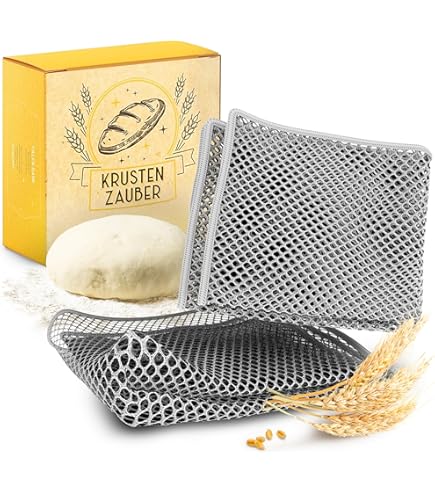 4 Couvercles De Protection Pour Bannetons à Pain - En EVA Alimentaire, Réutilisables, Maintien Humidité, Lavables, Pour Fermentation Optimale