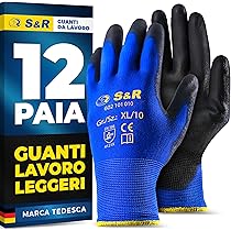 PACIFIC 18 Paia Di Guanti Di Sicurezza Rivestiti In PU, Guanti Da - Foto 10