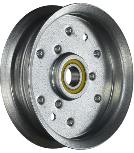 Puleggia Folle Piatta Per Trattori John Deere L-120, L-130, G-110 - Sostituto OEM GY20110 - Foto 5