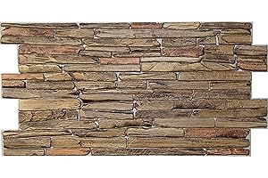 EURODECO Circa 4 mq/10 BALDOSAS DE PVC 3D paneles de pared revestimiento de paredes PVC imitación madera o piedra o mosaico espesor 1 mm! ¡Gran elección!
