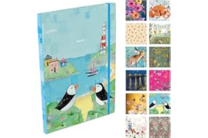 THE GIFTED STATIONERY CO. LTD. TGSC | Sea Breeze A4 Notebook | The Notebook Lined to Unleash Creativity | Premium Journals for Women, Students and Professionals | Inspiring A4 Lined Notebooks for Women & Everyday Ideas and Notes