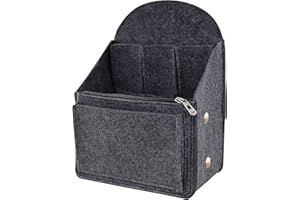 Soyizom Felt Backpack Organiser Insert for Backpack Rucksack Organiser Universal Bag in Bag Men or Women Shoulder Tote Bags Organiser Handbag Shoulder Bag Organisers,Grey-L