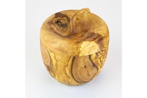 ALLESOLIVE Zuccheriera in legno d'ulivo con