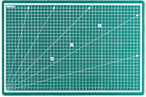PRETEX Cutting Mat A3 Self-Healing Metric Division Sewing Mat/Cutting Mat/Craft Mat 45 x 30 cm Angle Dimensions 15° - Cutting Mat