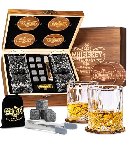 Whiskey-Dekanter In Gitarrenform – 1000ml Set Mit 2 Gläsern, Perfektes Geschenk