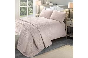 Serene - Luana - Pinsonic zestaw poszewek na kołdrę - łóżko typu king size w kolorze różu