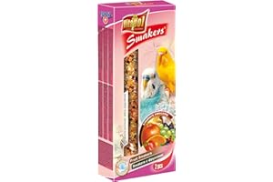 Vitapol Fruit Smakers Treat Sticks for Budgies includes 2 Sticks