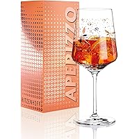 RITZENHOFF Aperizzo Aperitifglas von Liana Cavallaro , aus Kristallglas, 600 ml, mit edlen Goldanteilen