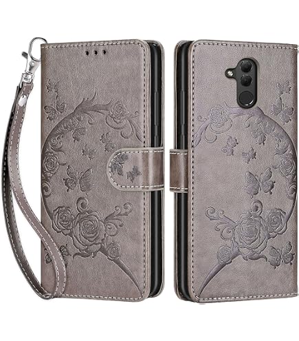 Cadorabo Hülle Für Huawei Mate 20 – Flip Case Mit Kartenfächern, Standfunktion & Magnetschluss, Blau