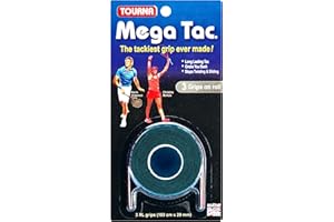 TOURNA Unique Overgrip Mega TAC 3er - Mango de Raqueta de Tenis