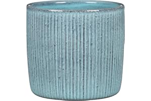 Scheurich Solido Linea Lagoon Pot de fleurs en céramique, 17,6 cm de diamètre, 16 cm de haut, 3,1 L de vol.