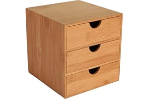 Osco BAM-3DC Bamboo 3 Drawer Chest
